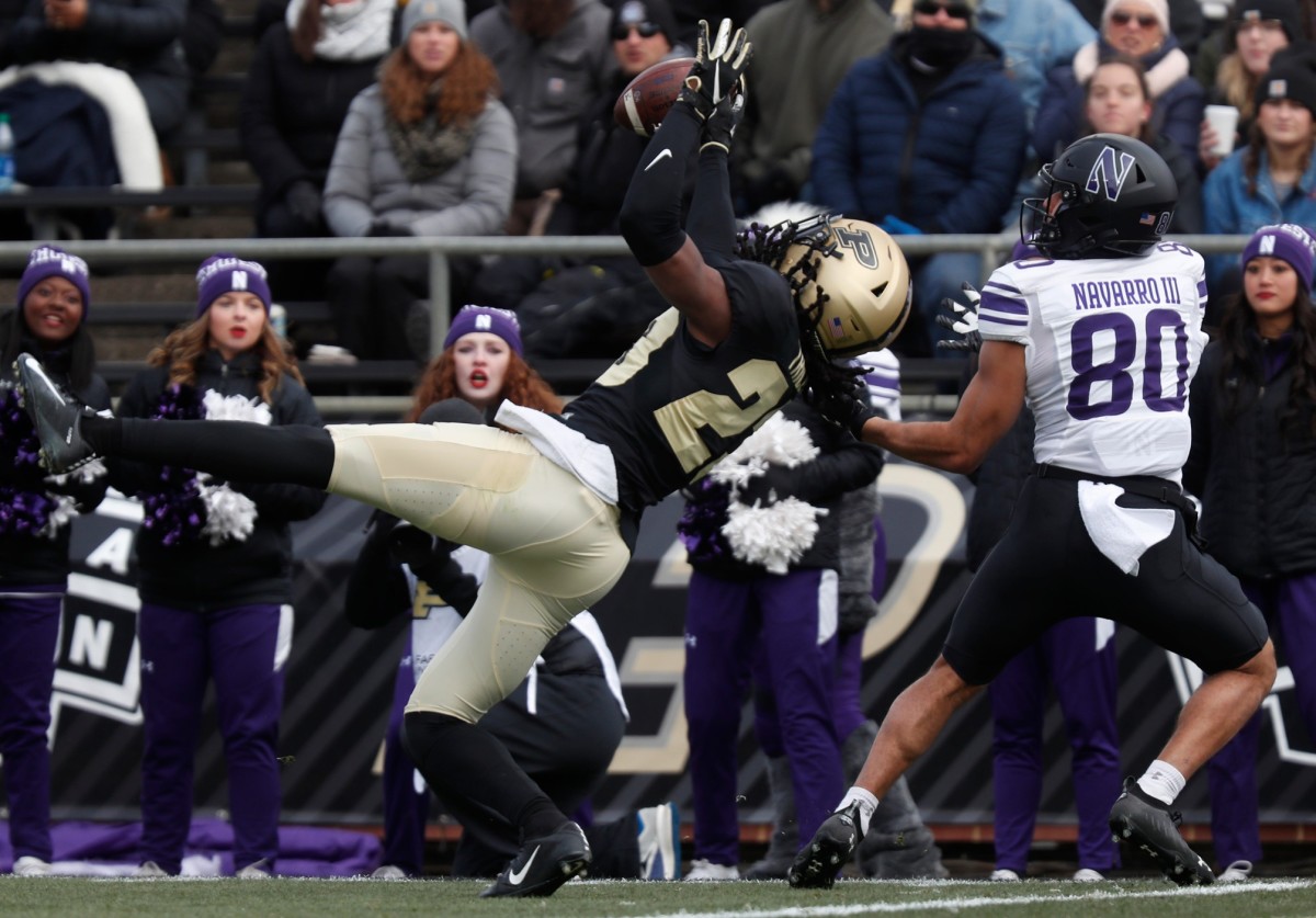 Cory Trice PD vs northwestern
